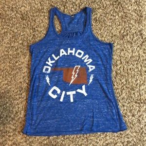 OKC THUNDER TANK TOP